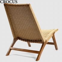 Кресло Crocus Kerucut бежевое 90х60х90 см, Красногорск