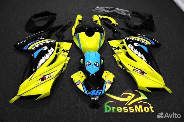 Комплект пластика для Kawasaki ninja 300 2013-2017