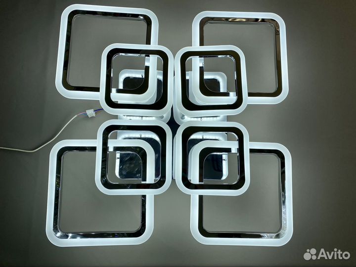 Светодиодная Люстра Визаж 192W с пультом