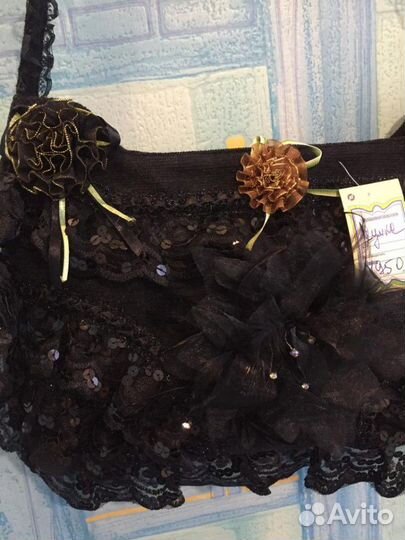 Новая сумка с блёстками