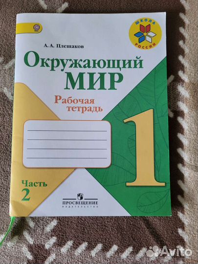 Рабочие тетради 1 класс школа россии