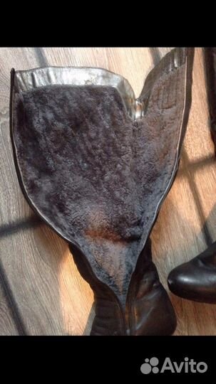 Ботфорты зимние