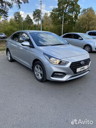 Hyundai Solaris 1.6 AT, 2018, 121 500 км