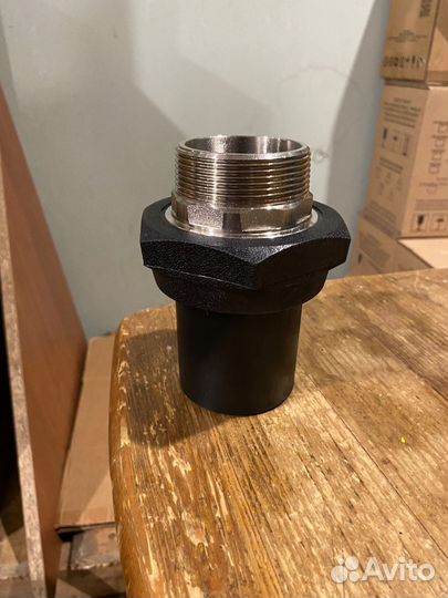 Переход пэ/латунь