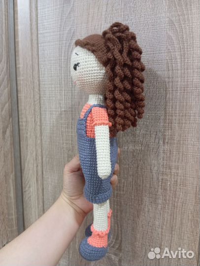 Кукла вязаная. Ручная работа амигуруми подарок
