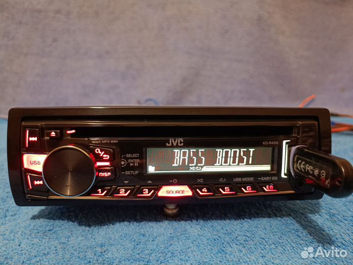 Автомагнитола jvc KD-R469