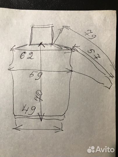 Ветровка светлая.50.Новый пухово-шерст СССР.Индия