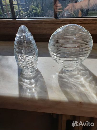 Плафоны ребристое стекло Италия