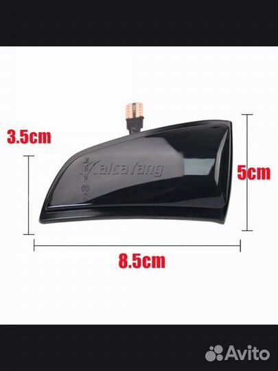 Volvo S40 V50 C70 Динамические поворотники LED