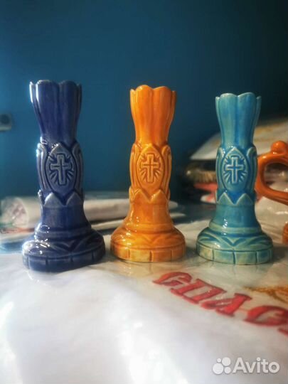 Керамический подсвечник