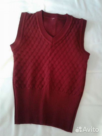 Жилетка для девочки школьная