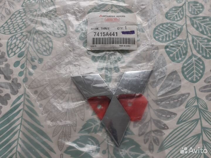 7415A441 эмблема mitsubishi монограмма