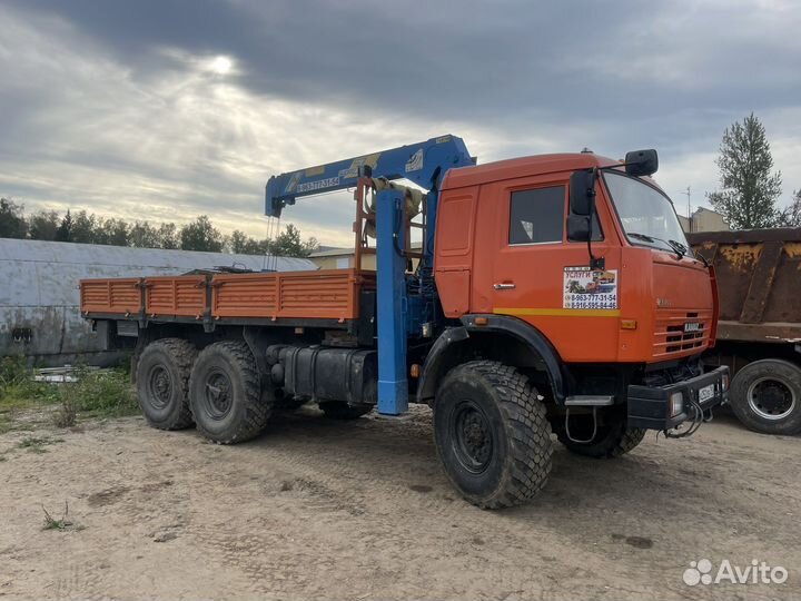КамАЗ 43118-10 с КМУ, 2008