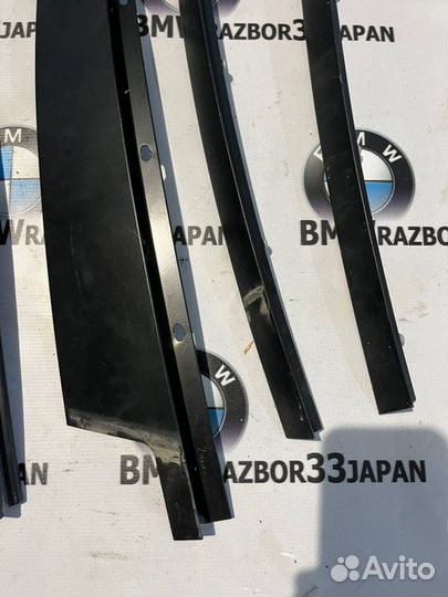 Молдинги дверей Bmw Е60 седан М54В25 2004