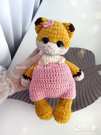Вязаные игрушки ручной работы; Амигуруми и мк