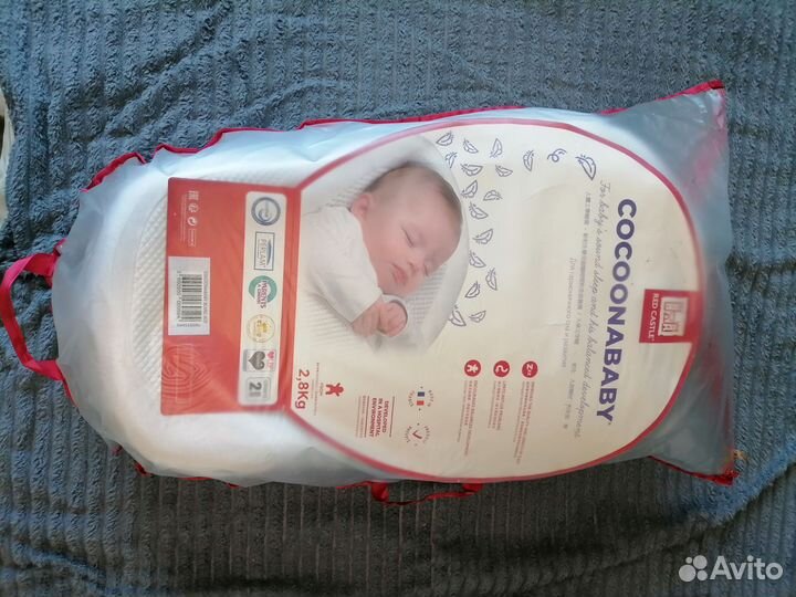 Кокон для новорожденных red castle