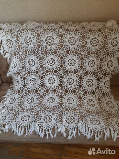 Скатерть вязаная крючком