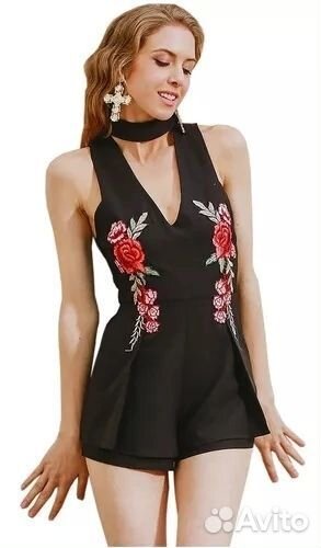 Комбинезон ромпер летний женский 44