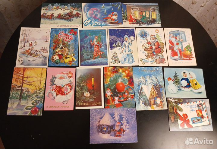 Открытки советские. Новый год