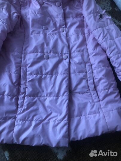 Пуховик легкий детский