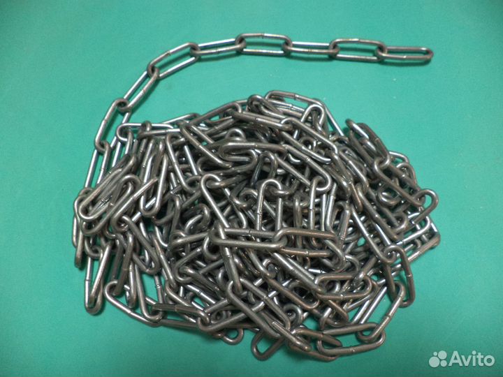 Цепь сварная оцинкованная 5 метров
