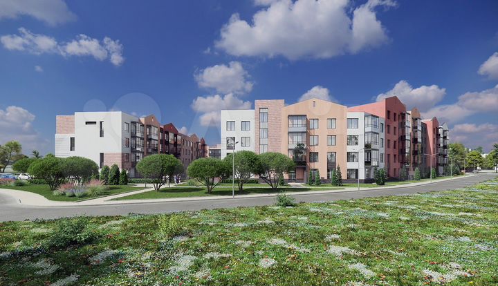 3-к. квартира, 97,8 м², 4/5 эт.