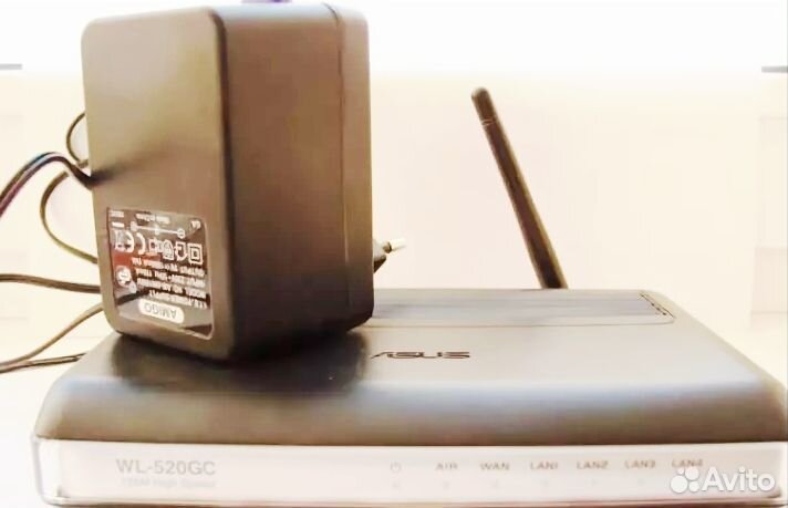 Wi-Fi роутер asus WL-520GC