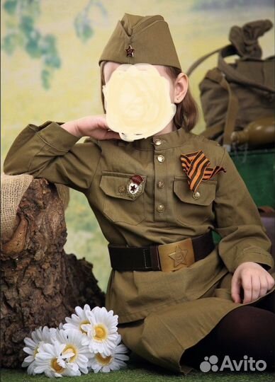 Военная форма СССР для девочки