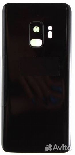 Задняя крышка для Samsung G960F S9 Черная ориг (Со