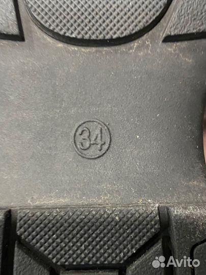 Зимние ботинки для девочки 34 размер