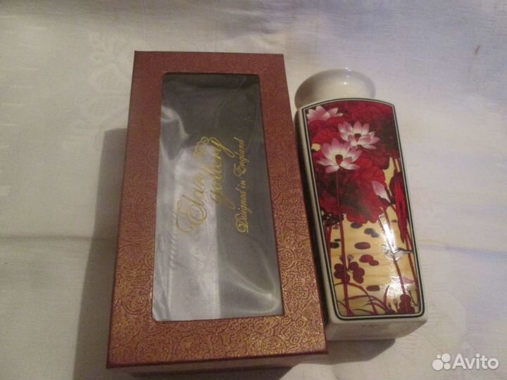 Фарфоровая ваза, кнр, керамика, дерево, новые