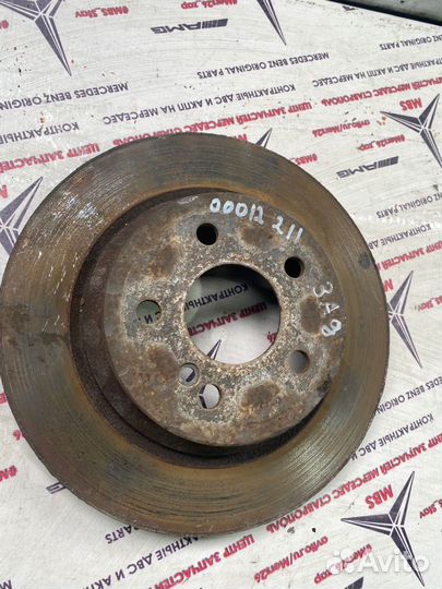 Диск тормозной задний W211 Mercedes