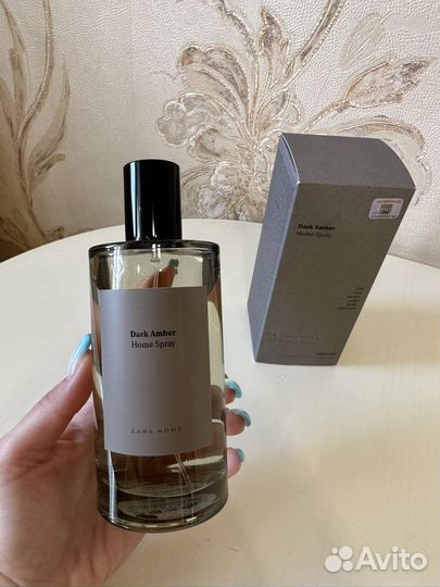 Zara Home Dark Amber спрей для дома