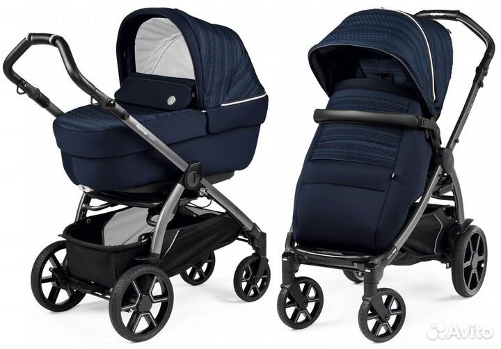 Коляска 2в1 3В1 Peg Perego Book Combo New