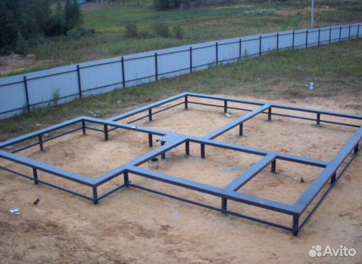 Винтовые сваи / Фундамент под ключ