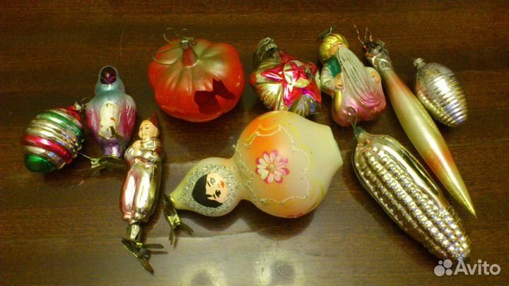 Елочные игрушки СССР