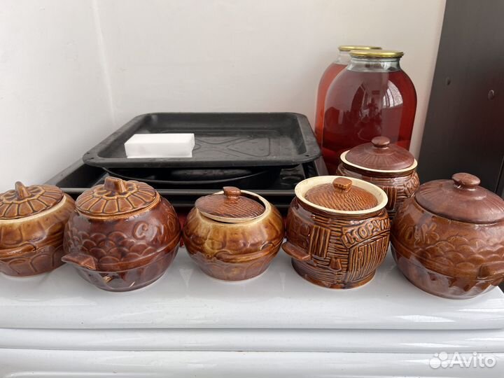 Горшок керамический бу