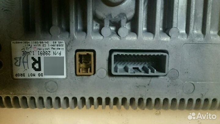 Монитор Nissan Infiniti