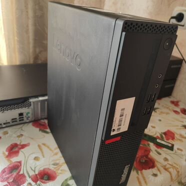 Компактный офисный пк Lenovo m715s, 8гб/256гб