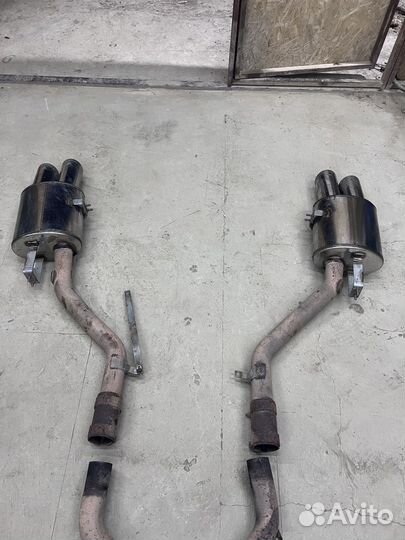 Выхлоп hamann bmw f10