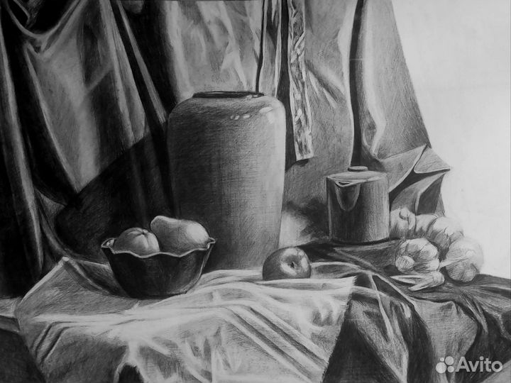 Академический рисунок и живопись на заказ