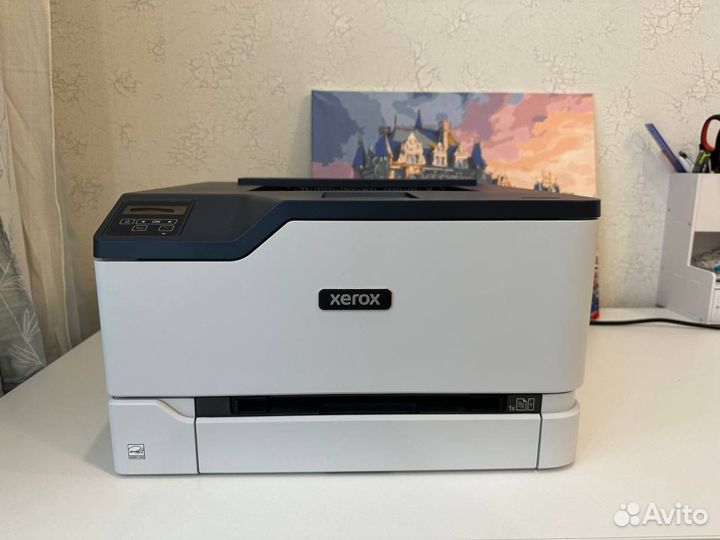 Лазерный цветной принтер xerox c230
