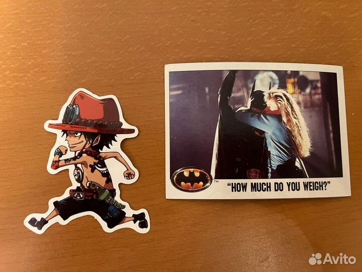 Карточки и наклейки по аниме и фильмам