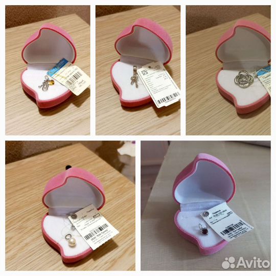 Подвески,шарм серебряные