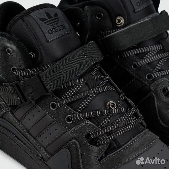 Кроссовки Adidas Forum Mid x Bad Bunny Dark Grey w