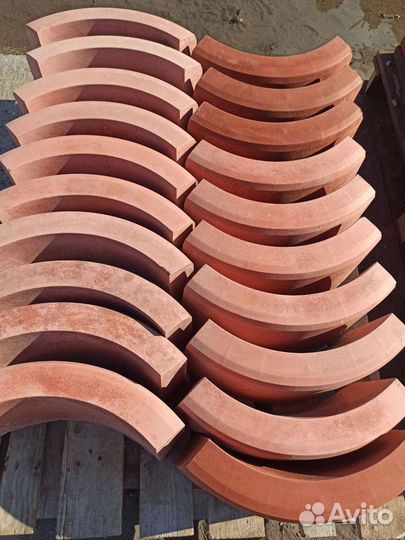 Клумбы для цветов и деревьев из бетона