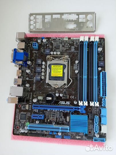 Asus b75m plus (неисправная)