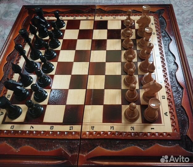 Шахматы новые большие