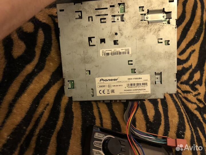 Магнитола Pioneer deh1700uba