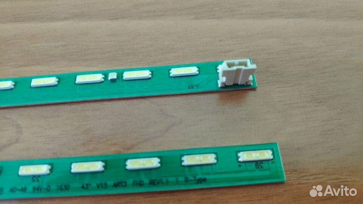 Светодиодная подсветка lg 43 V15 ART 3 39 диодов